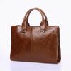 New Men's Handbag Horizontal Korean Men's Bag Shoulder Messenger Business Computer Briefcase Retro Trendy Bag