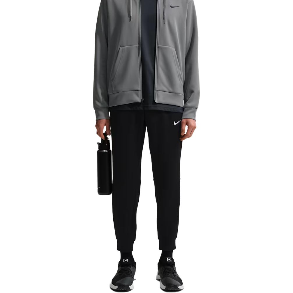Nike Мужские вязаные спортивные штаны черные с умеренной манжетой IF2990-010