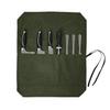 Сумка для хранения ножей из влажного воска Canvas Chef Picnic Camping BBQ Kitchen Portable Storage Bag Chef Bag File Roll Storage