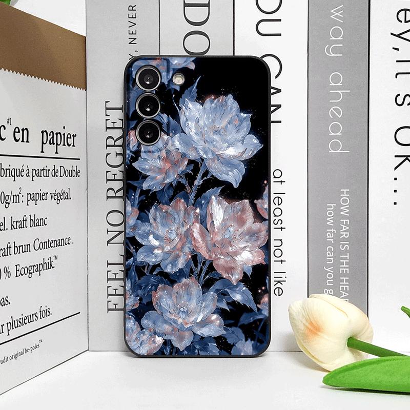Роскошный чехол для телефона с узором из цветов белого пиона для Honor Huawei 200 100 400 PRO 90 80 70 Lite Magic 8 7 6 5 Pro 5G Мягкие чехлы