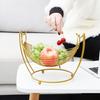 Nordic Creative Fruit Basket Stylish Snack Elegant Iron Design Personality Storage Fruit Basket for Home