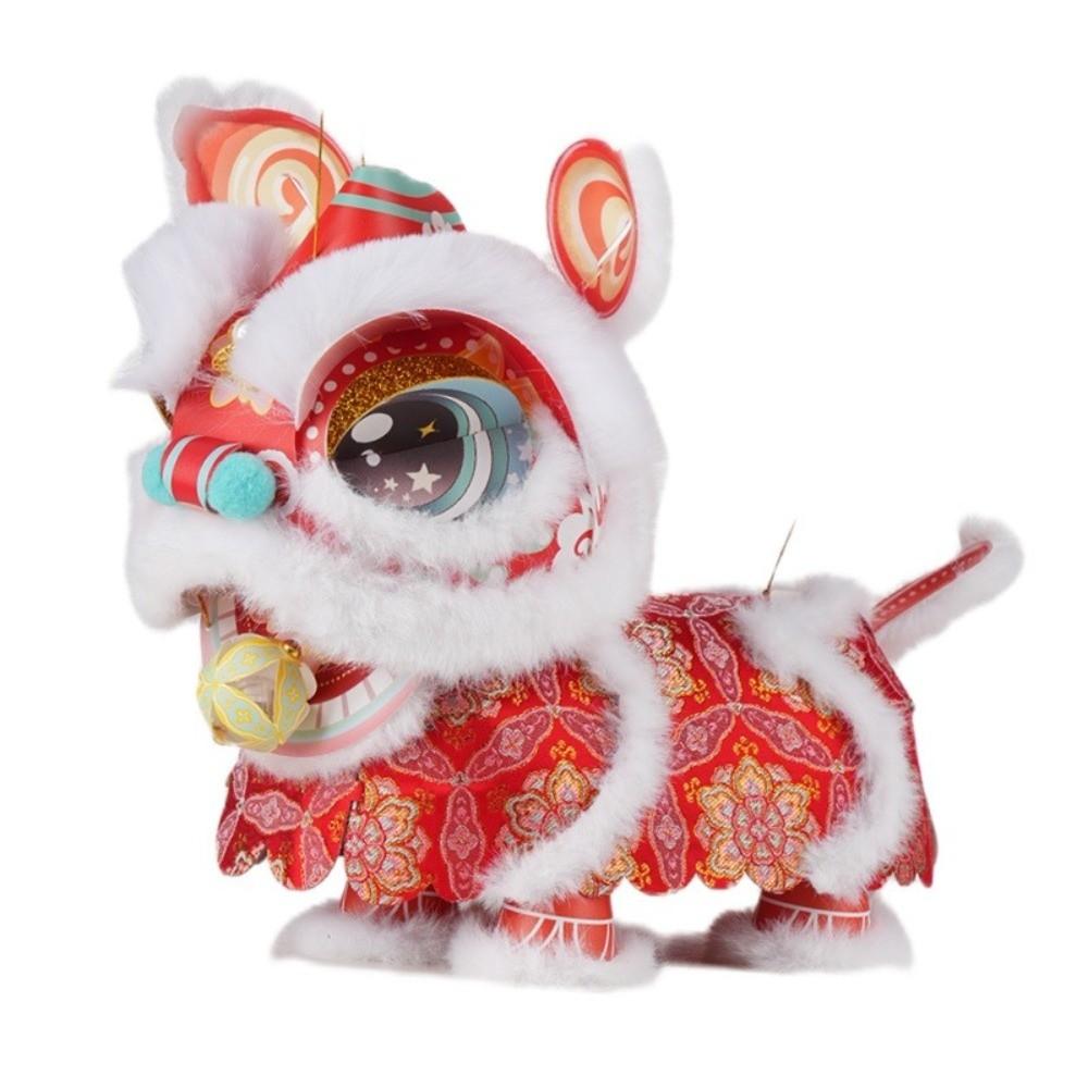 Handheld Ancient New Year Lantern DIY Assembly Decorative Craft Lantern New Year