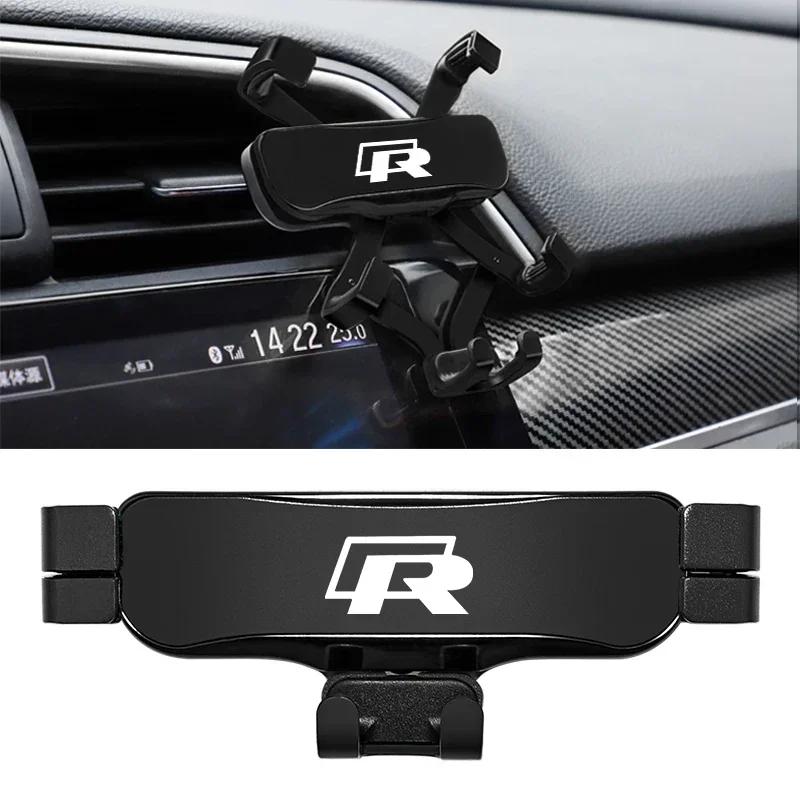 lmn1 ·Car Phone Holder Auto Air Outlet Clip GPS Stand Accessories For VW GTI Rline Golf 6 7 Passat CC Polo Tiguan Arteon Touareg Cadd