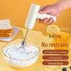 Compact Wireless Mini Egg Beater - High Power Mixer for Household Use