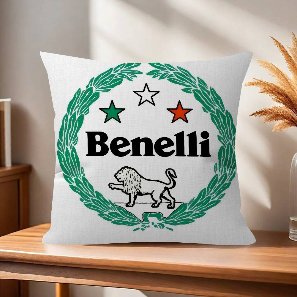 Pillow Gift Home Office Decoration Bedroom Sofa Car Cushion Cover case x BBBianchiS Bike Logo