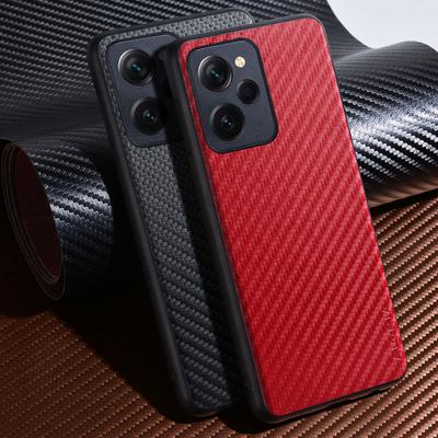 Чехол для телефона с текстурой углеродного волокна для Poco X5 Pro F5 Pro Модный дизайн Мягкая задняя крышка Чехол Funda для Poco F5 Pro