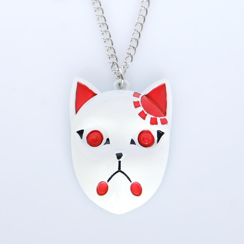 Истребитель демонов Тандзиро, Сабито и Макомо Маски Брелок, Ожерелье с кроликом, Мудзан