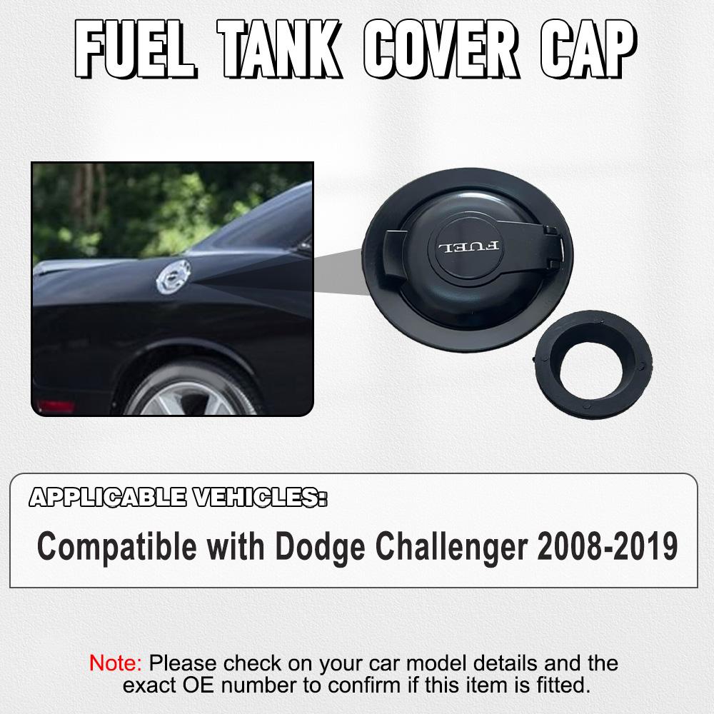 68250120AA For 2008-2019 Dodge Challenger Fuel Gas Cover Tank Oil Cap Fuel Gas Door Vapor Edition