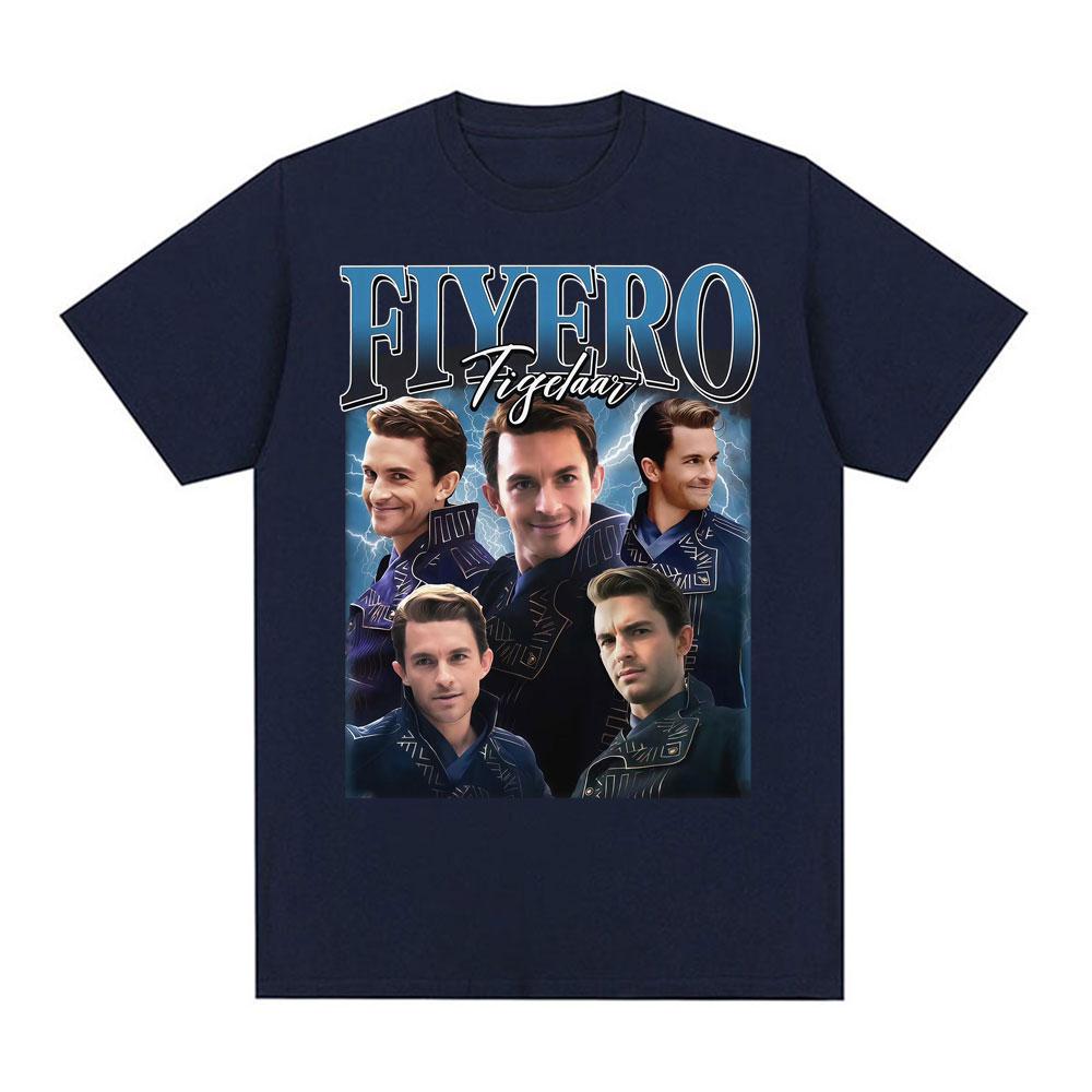 Jonathan Bailey Prince Fiyero T Shirt Wicked Musical Broadway Graphics Tshirts Unisex Women Vintage Style Oversized Cotton Tshirt