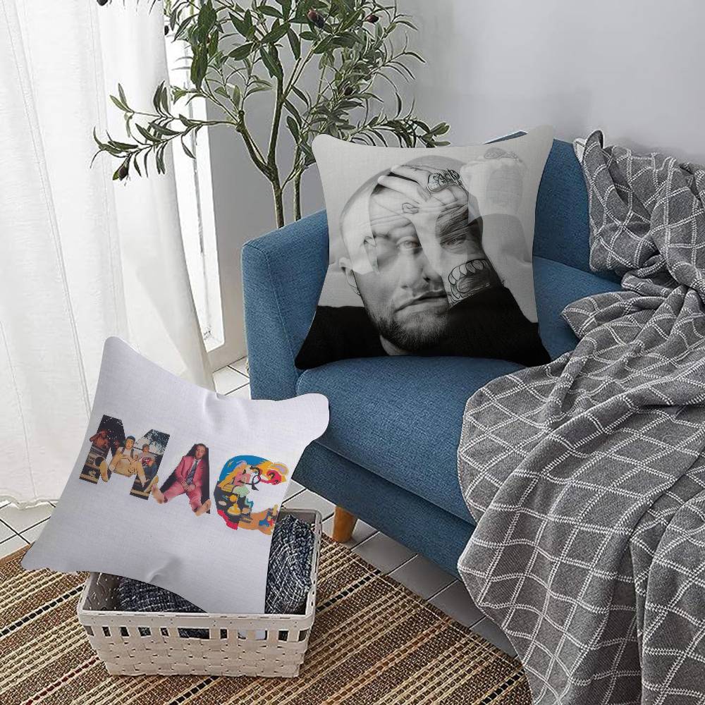 Singer Hot M-Mac Miller Pillow Cover Design Cushion Cover Decor Holiday Decorati