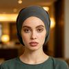 Подхиджабник Внутренняя шапочка Мерсеризованный хлопок Мягкая Дышащая Впитывающая пот Базовая шапочка Высокая эластичность Не скатывается Не выцветает Подкладка под платок