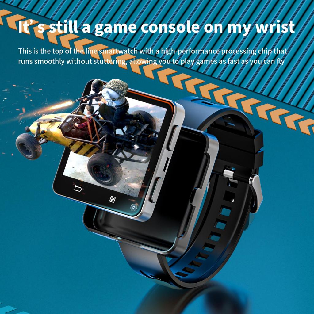 LOKMAT Новый APPLLP 2 MAX Часофон с двумя камерами Android 11 Wi-Fi Видеозвонки Смарт-часы Сеть Съемный ремешок Мини-телефон