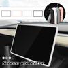 Car Navigation Screen Protector For Tesla Model 3 Y Silicone Frame Edge Cover Central Control Anti-collision Strip Car Interior