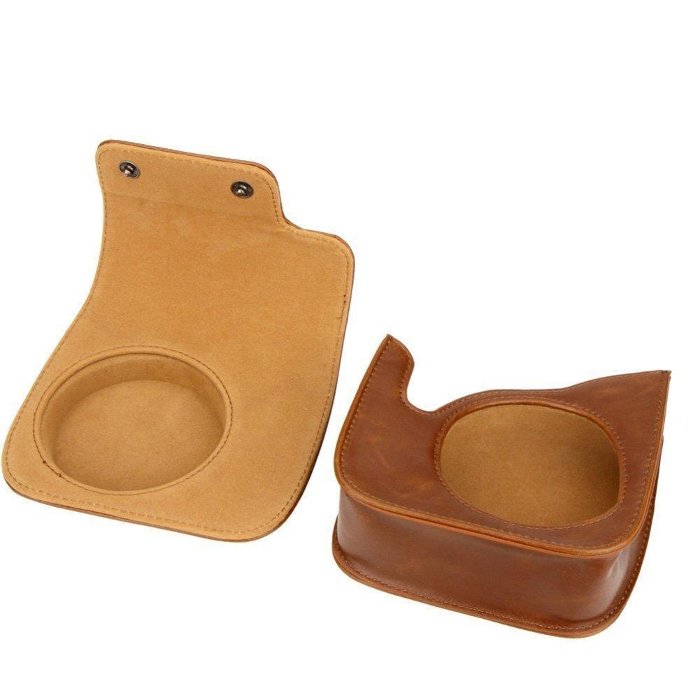 Instant Camera Cheki Dress Up Cover Camera Cover (Brown)