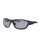 Coleman Matte Smoke CO3073-1 Sunglasses, Black/Red (Polarized)