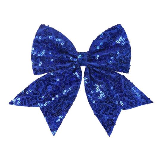 Заколка для волос двухслойная однотонная с пайетками противоскользящая ретро-украшение для волос в стиле принцессы