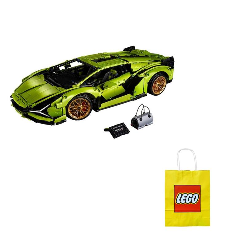 LEGO Technic Lamborghini SIAN FKP37 Ездящая машина Кубики 3696 42115-1