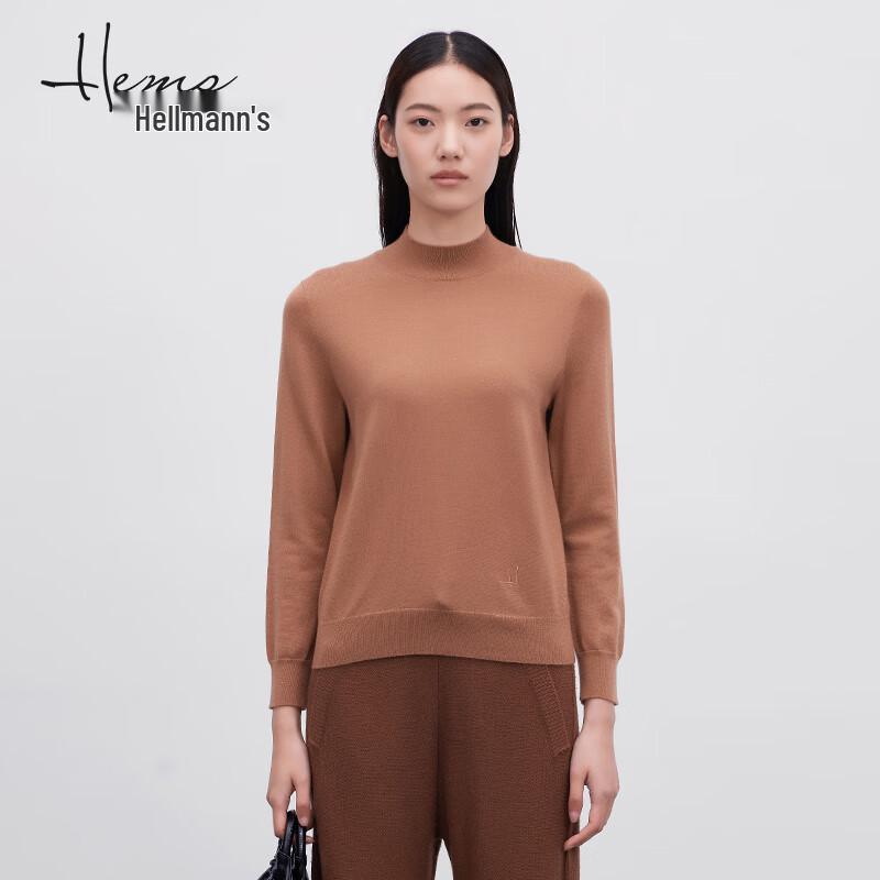 Haier Mans Women's Half-High Collar Long Sleeve Cashmere Sweater