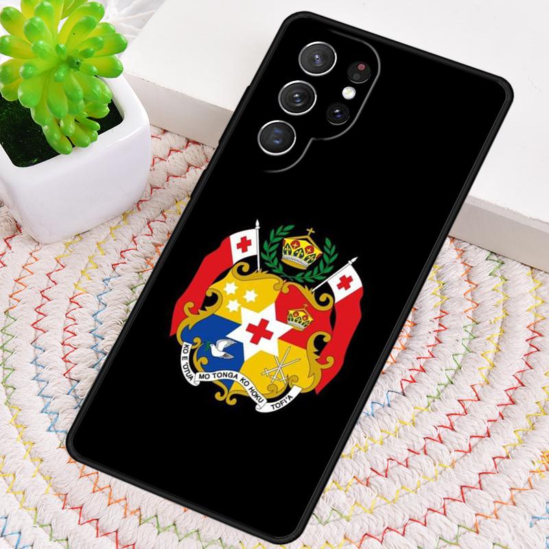 Герб Тонга Тонга TPU Чехол для телефона Для Samsung Galaxy note 10 pro S26 S25 S24 S23 S22 Ultra Plus S21 FE S20 Чехол