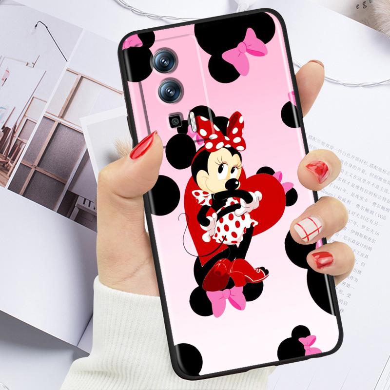 Розовый Минни Маус для Xiaomi Redmi 9A 9C 9AT 10C 9 9T 10 12C 13C 8 12 K60 A1 K50 K40 5G черный чехол для телефона Funda