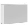 Shower Shelf in White 45 x 30 x 9.5 cm Stainless Steel