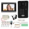 Wired Video Intercom System 7 Inch WiFi 1080P Wired Video Doorbell with IC Access Control Function