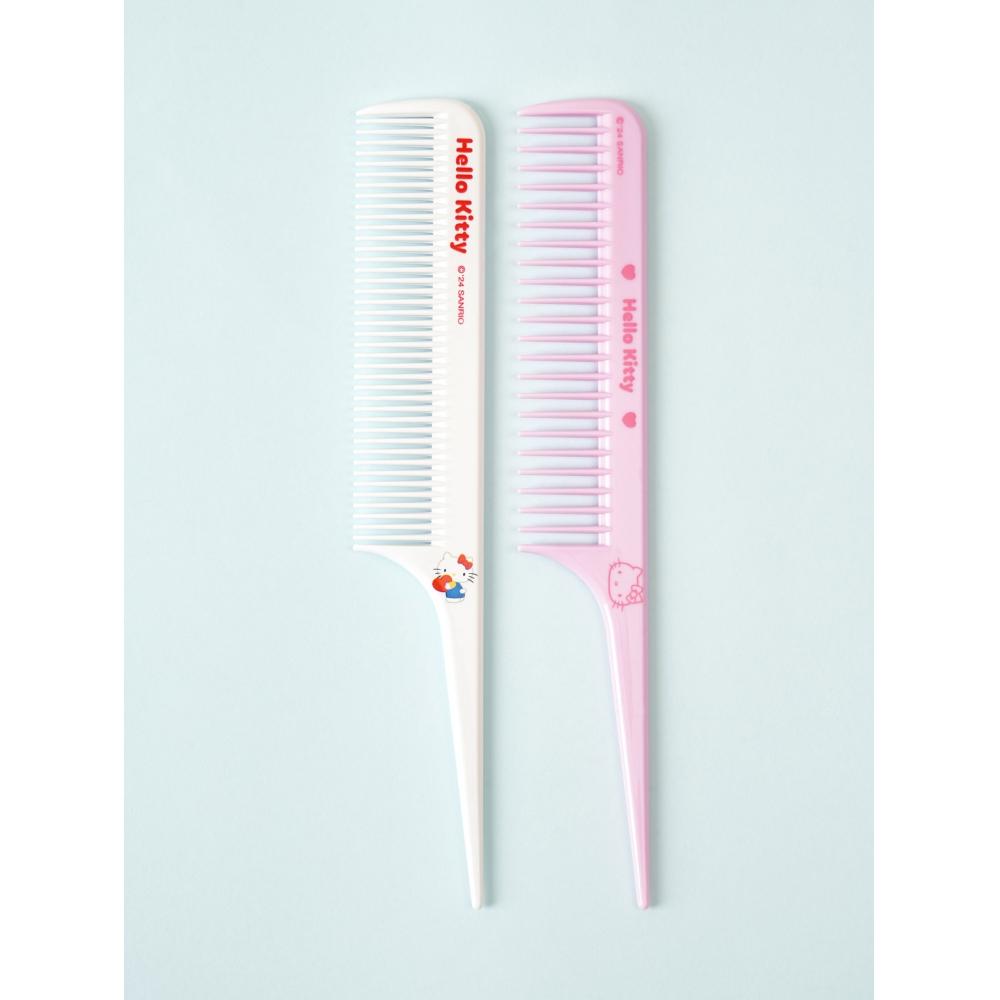 Набор из 2 расчесок для хвоста Daiso Hello Kitty Mini 