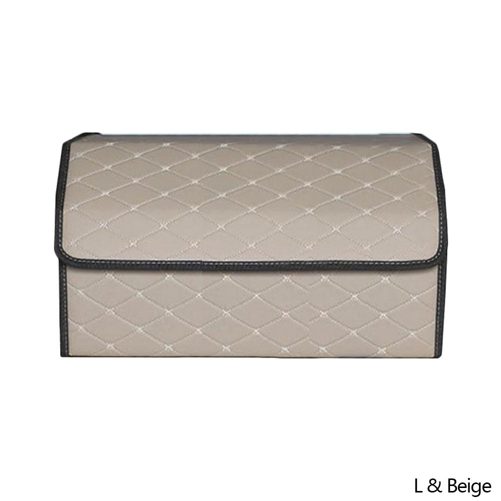 Новый большой вместительный органайзер для багажника автомобиля, многофункциональная сумка для хранения инструментов, кожаная складная сумка для хранения вещей