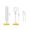 Wireless Handheld Electric Mixer: Small Baking, Cream Whisk, Milk Frother, Automatic Coffee Beater