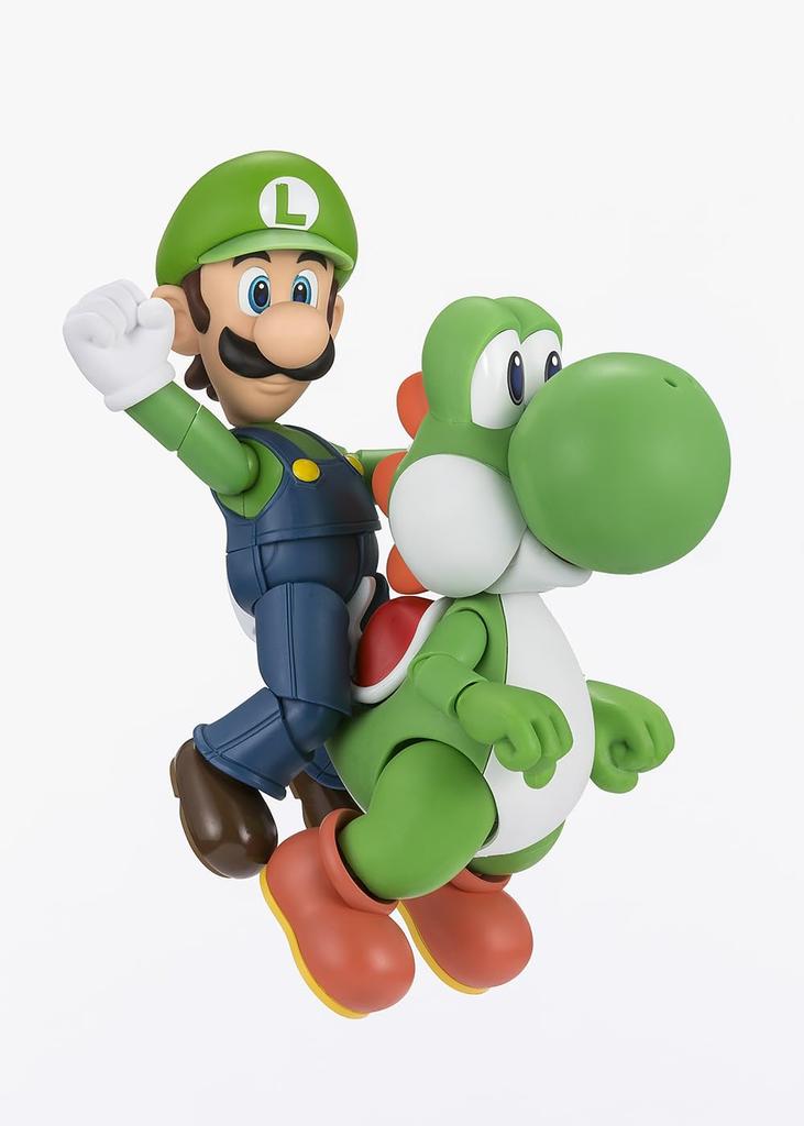 TAMASHII NATIONS Super Mario Yoshi 110mm ABS PVC Painted Action Figure S.H.Figuarts (SUPER MARIO) Approx. &
