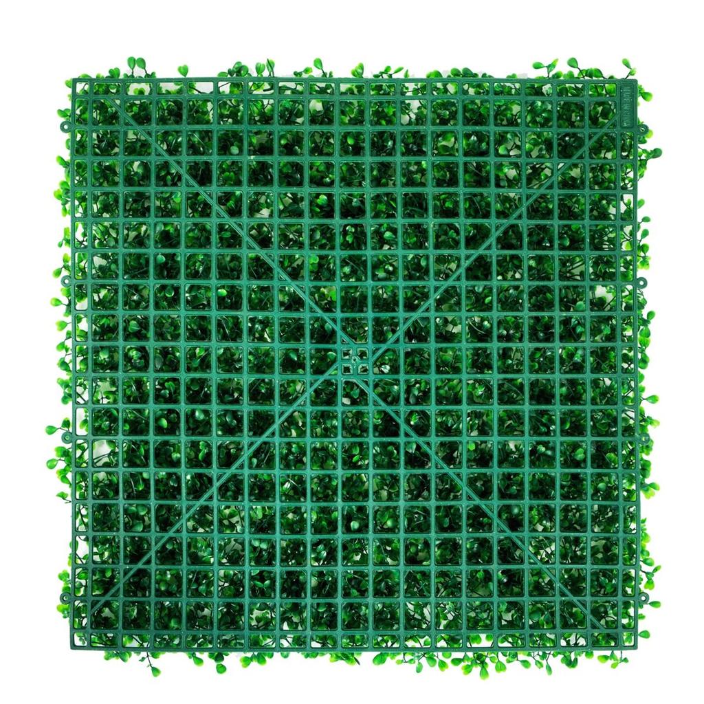 Artificial Boxwood Panel UV 6pcs Boxwood Hedge Wall Panels, Artificial Grass Backdrop Wall 20" X 20" 4 cm Green Grass Wall, Fake Hedge for Decor