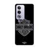 Phone Case - MANIACASE - Oppo A80 - Harley Davidson Logo - Flexible - Grey and Black