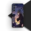 Anime Uchiha Itachi Narutos Cover for Samsung Galaxy S10 Lite S8 S9 Plus A33 A34 A31 70 A71 A72 Note 20 9 8 Coque Phone Case
