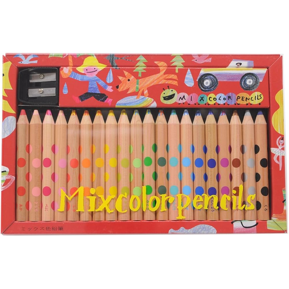 Kokuyo KE-AC2 Цветные карандаши, 20 штук