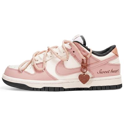 Кроссовки Dunk Milk Peach Pink Mist, Винтажные, Сладкие, Износостойкие, Нескользящие, Низкие, Для скейтборда, Унисекс DD1503-101(Команда2070-)