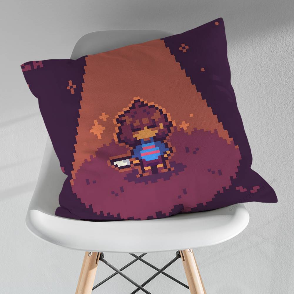 Игровой Наволочка Frisk Undertale Для 30x30см45x45см55x55см Для Домашнего Декора Спальни И Защиты