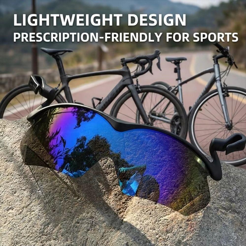 Clipped Edge On Hat Cycling Sunglasses Anti-Glare Clip-On Sunglasses Hat Brim