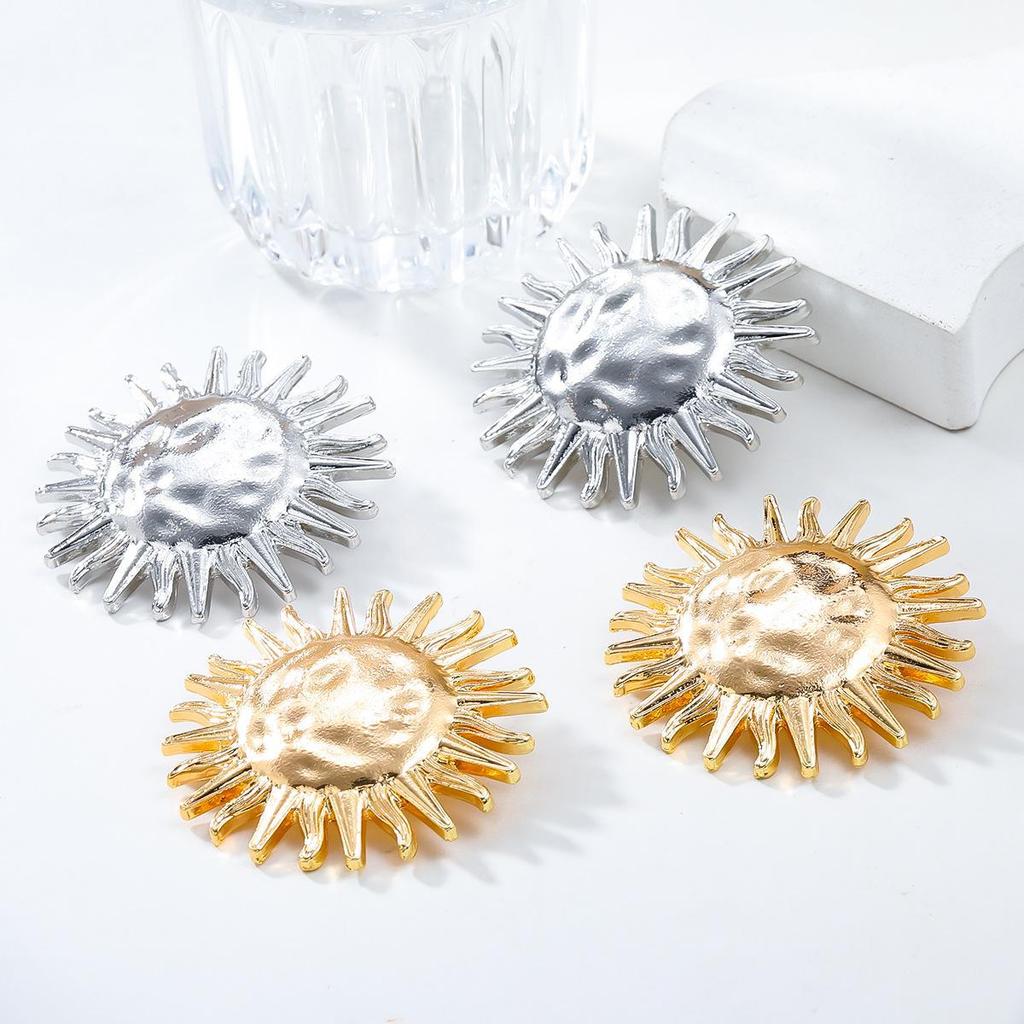 Summer Sunflower Jewelry Set: Necklace & Earrings Combo | Trendy European & American Style