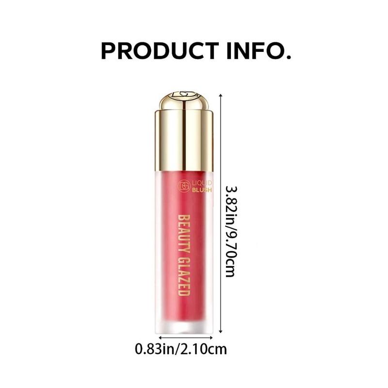 BEAUTY GLAZED - Velvet Liquid Blush - 5 Colours