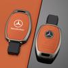 New Leather Car Remote Key Case Cover Protector Shell Fob for Mercedes Benz A B G R Class GLA GLK W176 W204 W251 W463 Accessory DQRST1