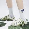 Модные шлепанцы с дырками для мужчин, платформа, уличные, пляжные шлепки, летняя распродажа, дизайнерские, роскошные, повседневные, удобные, 2025, модная ПВХ обувь для взрослых мужчин