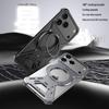 Cross-border Compatible iPhone 17 Pro Max Metal Case: Star Wars Armor, Heat Dissipation, 360° Stand, Magnetic Protection.