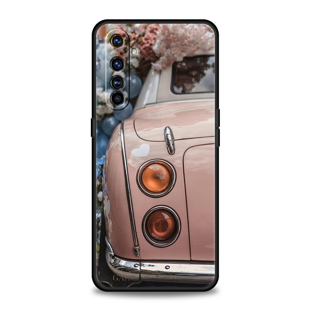 Классический Винтажный Старый Ретро Автомобиль Чехол Для Realme 12 11 10 9 8 5G 7 6 GT5 GT3 GT2 Pro C21 C25 C35 Для Realme GT Neo 2 3 3T 5 Чехол
