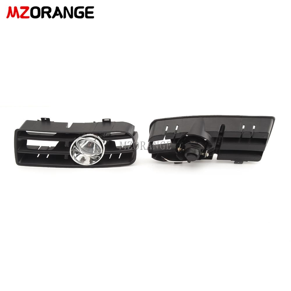 Светодиодные противотуманные фары для VW Golf 4 MK4 GTi TDI 1997-2006 Фара Дневные ходовые огни Противотуманная фара Гоночная решетка КРЫШКА Аксессуары для автомобиля 1 пара