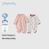 JELLYBABY Baby Full Print Long-Sleeve Romper