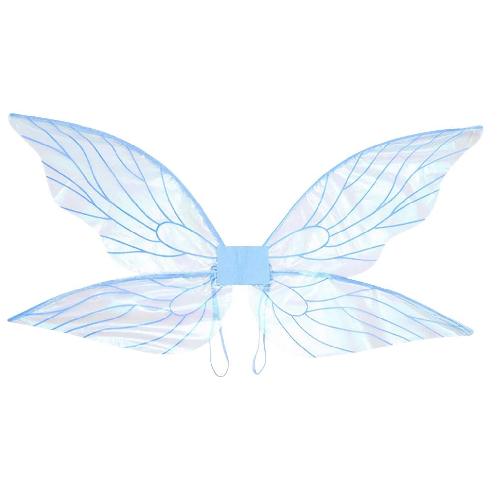 Dress UP Elf Cosplay Wing for Women Girls Butterfly Wings Fairy Wings Costume Masquerade Festive Party Props