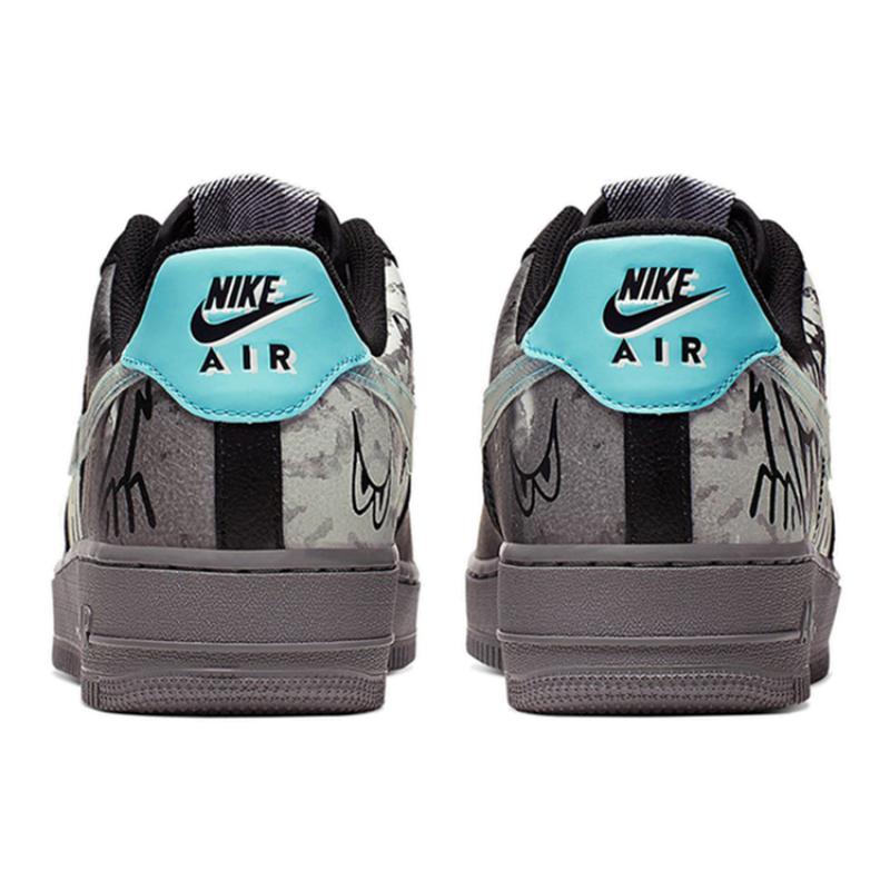 Nike Кроссовки Air Force 1 Low Off Noir Pure Platinum CI0066-001