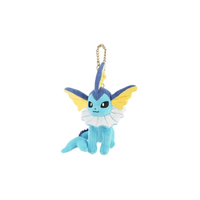 Sanei Boeki Коллекция ВСЕХ ЗВЕЗД Pokémon Вапореон (Талисман) Ш15×Г9×В16,5 см Плюшевая игрушка PM56