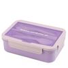 Bento-style Lunch Box with 4 Compartments for Back-to-school Students, Reusable for On-the-go Meals