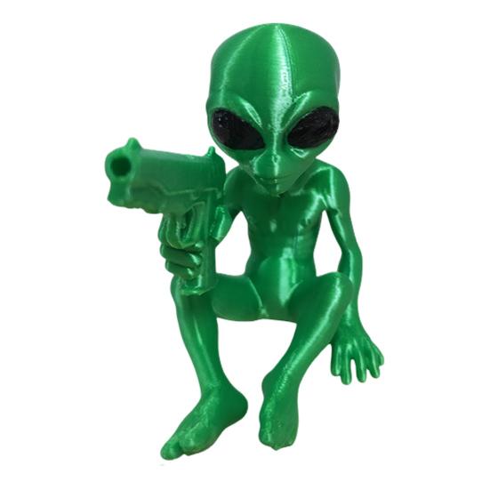 Yousheng 3D-печатная фигурка инопланетянина, игрушка, реалистичная шарнирная модель инопланетянина, антистрессовая фигурка-непоседа, динамичная поза, модель инопланетянина